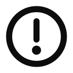 Circle Warning SVG Icon